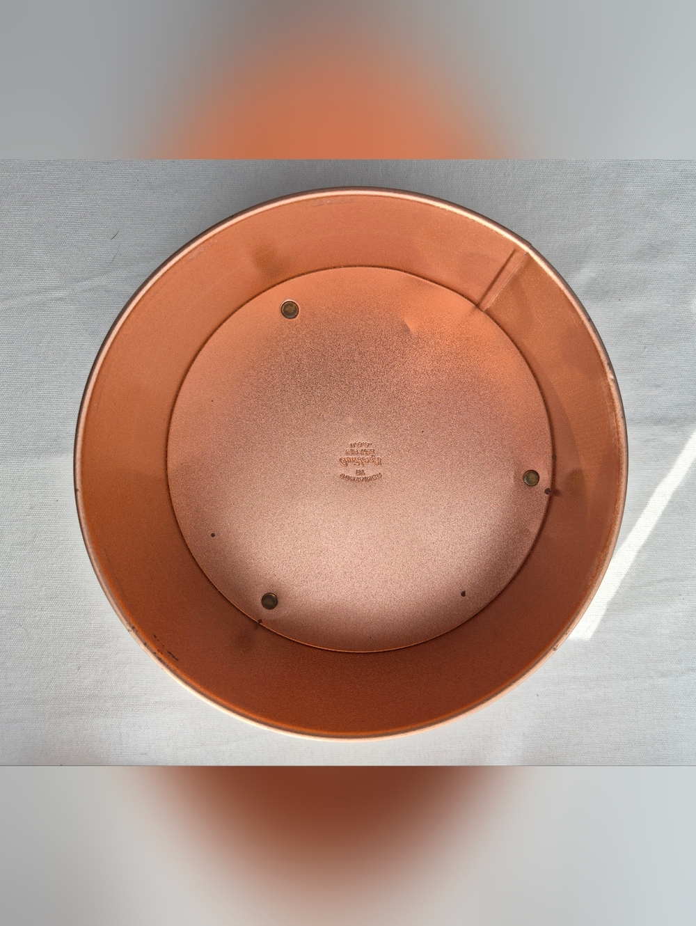 Vintage Zodiac Copper and Black Tin Container - Picture 8 of 10